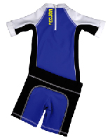 Boy UV Sun Protection Surf Combo Swim Set UPF 50+, FEDJOA Top T shirt Short SHARKS