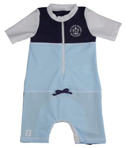 Boy All-in-one UV Protection sunsuit UPF50+ Sand resistant MARINO