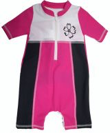 Girl All-in-one UV Protection sunsuit UPF 50+ Sand resistant MESSINA  