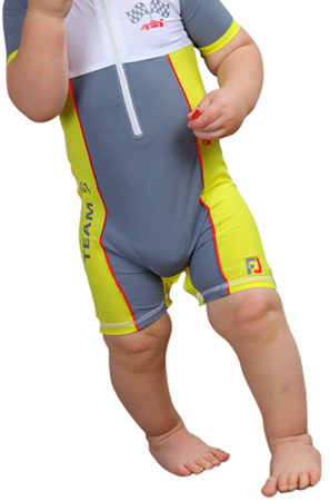 Boy All-in-one UV Protection sunsuit UPF50+ Sand resistant  TEAM ONE 